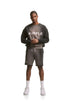 PURPLE BRAND P401 Hwt Fleece Crewneck Mens Apparel